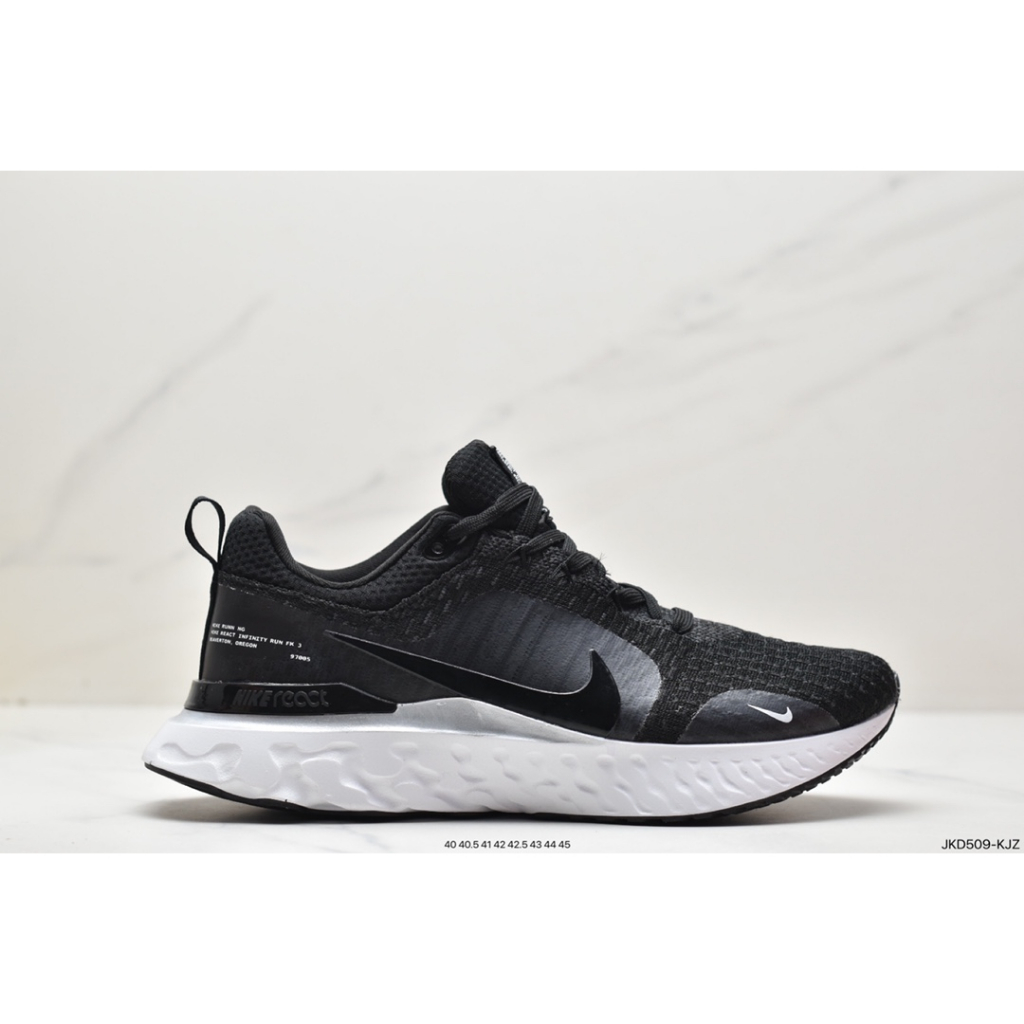 GIÀY SNEAKER MÃ SẢN PHẨM: DZ3014-009_NIKE REACT INFINITY RUN FK 3_FULL BOX_FREE SHIP