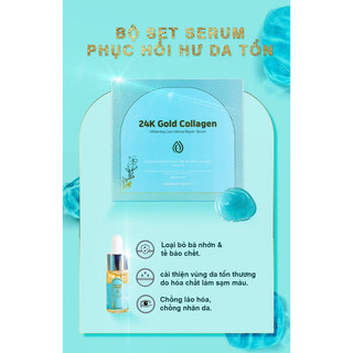 (SALE HAO HỤT 1/2 chai do cô đặc❌SERUM DEW 24k GOLD❌)