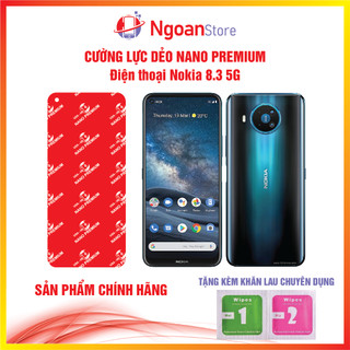 Cường lực dẻo Nano cho điện thoại Nokia 8.3 5G - Ngoan Store
