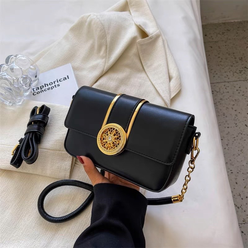 Túi Đeo Chéo Túi Xách Nữ Túi Đeo Vai Xinh Nắp Tròn Xoay Đi Chơi Thời Trang