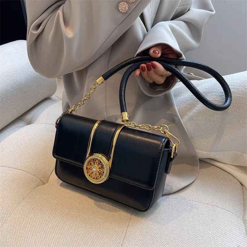 Túi Đeo Chéo Túi Xách Nữ Túi Đeo Vai Xinh Nắp Tròn Xoay Đi Chơi Thời Trang