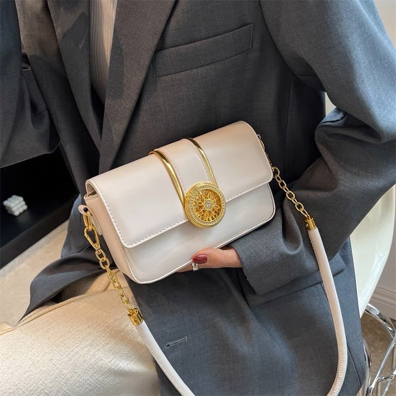 Túi Đeo Chéo Túi Xách Nữ Túi Đeo Vai Xinh Nắp Tròn Xoay Đi Chơi Thời Trang