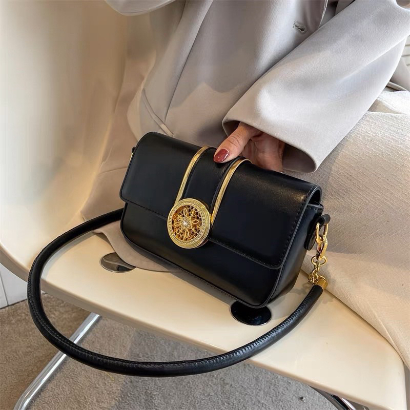 Túi Đeo Chéo Túi Xách Nữ Túi Đeo Vai Xinh Nắp Tròn Xoay Đi Chơi Thời Trang