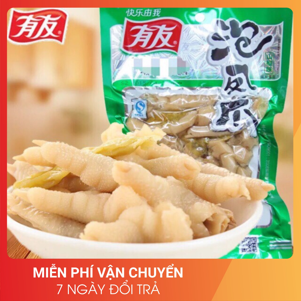 Chân gà cay YuYu  Đồ Nhậu Siêu Ngon