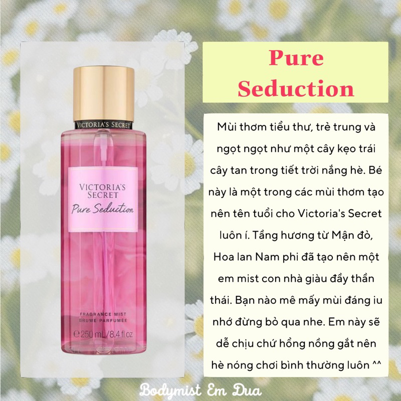 Xịt Thơm Toàn Thân - PURE SEDUCTION
