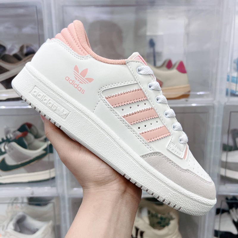 Giày sneaker forum low trắng hồng