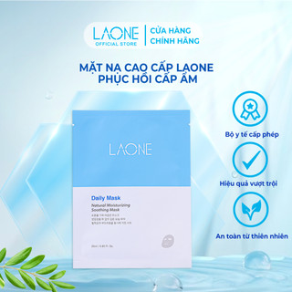 1 Miếng Mặt nạ dưỡng da và phục hồi LAONE Korea giàu dưỡng chất tái tạo da cấp ẩm phục hồi da bằng tinh chất thiên nhiên