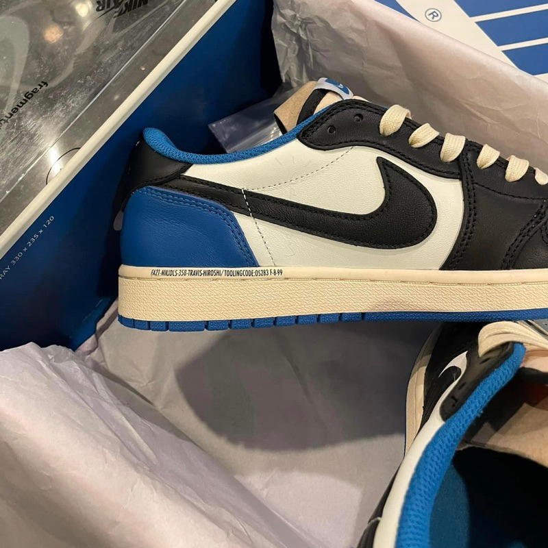 Giày AIR JORDAN 1 LOW TRAVIS SCOTT x FRAGMENT |  CAO CẤP