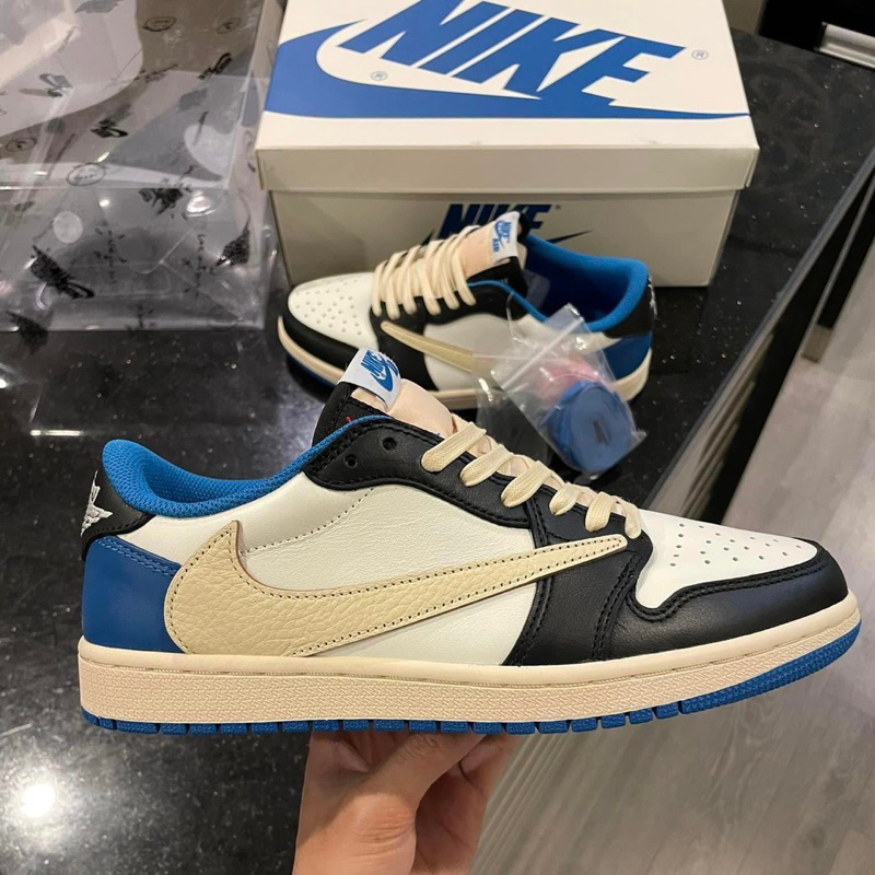 Giày AIR JORDAN 1 LOW TRAVIS SCOTT x FRAGMENT |  CAO CẤP