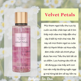 [Bodymist] Xịt Thơm Toàn Thân - VELVET PETALS - Em Dứa