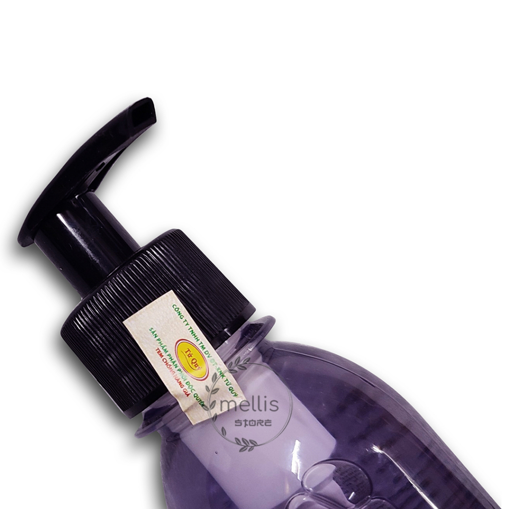 Tinh Dầu Dưỡng Tóc SALOON CRYTAL SERUM Màu Tím, Hương nho, Không bệch tóc, Phục hồi và tạo bóng cho tóc