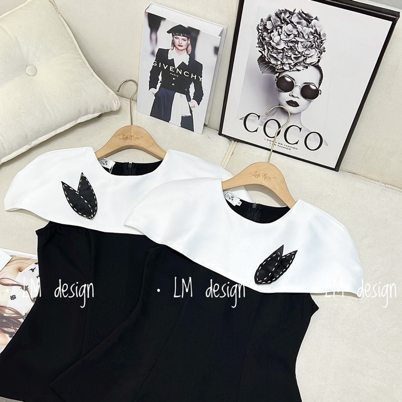 ÁO KIỂU PEPLUM VAI CHỜM TRẮNG LỊCH SỰ SANG CHẢNH CHẤT ĐẸP MS18285