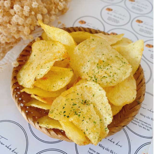 Khoai Tây Sấy Rong Biển | 200-300-500 | Đặc Sản Đà Lạt