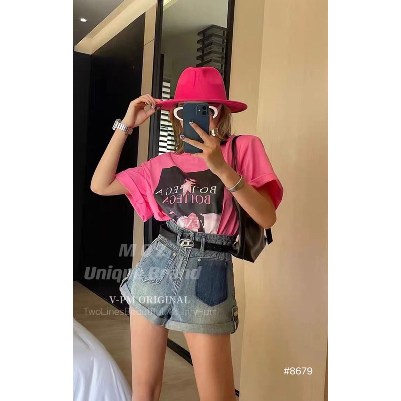 Quần Short jeans nữ ống gấp túi pha siêu xinh + tặng kèm đai hàng QC loại 1 ảnh thật - hàng có sẵn