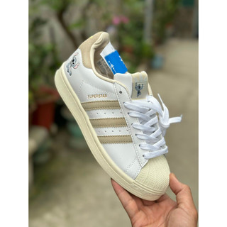 Giày thể thao sneaker Originals Superstar Sneaker trắng logo mới mầu 7
