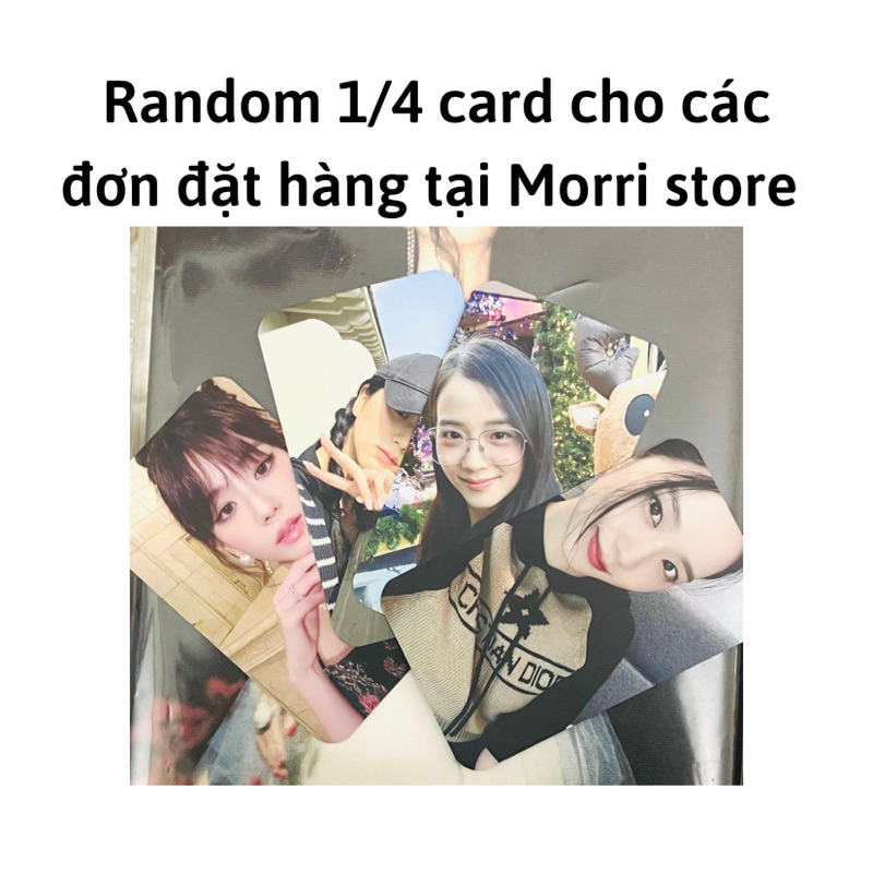 Bộ tranh ảnh album solo JISOO “ME” - Morristore