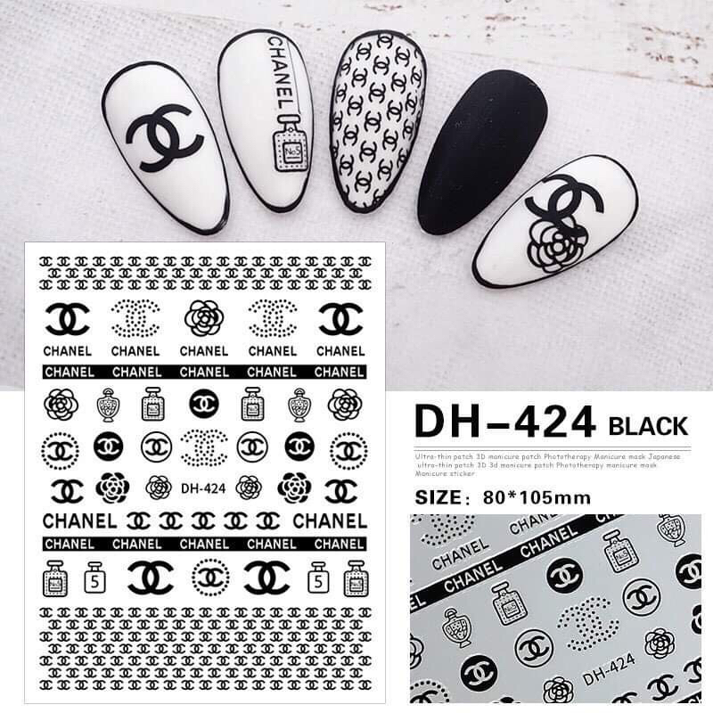 Sticker thương hiệu channel, sticker thương hiệu x channel