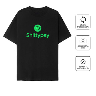 Áo thun Spotify tấu hài thương hiệu, unisex nam nữ cotton 4 chiều phong cách trẻ trung, năng động