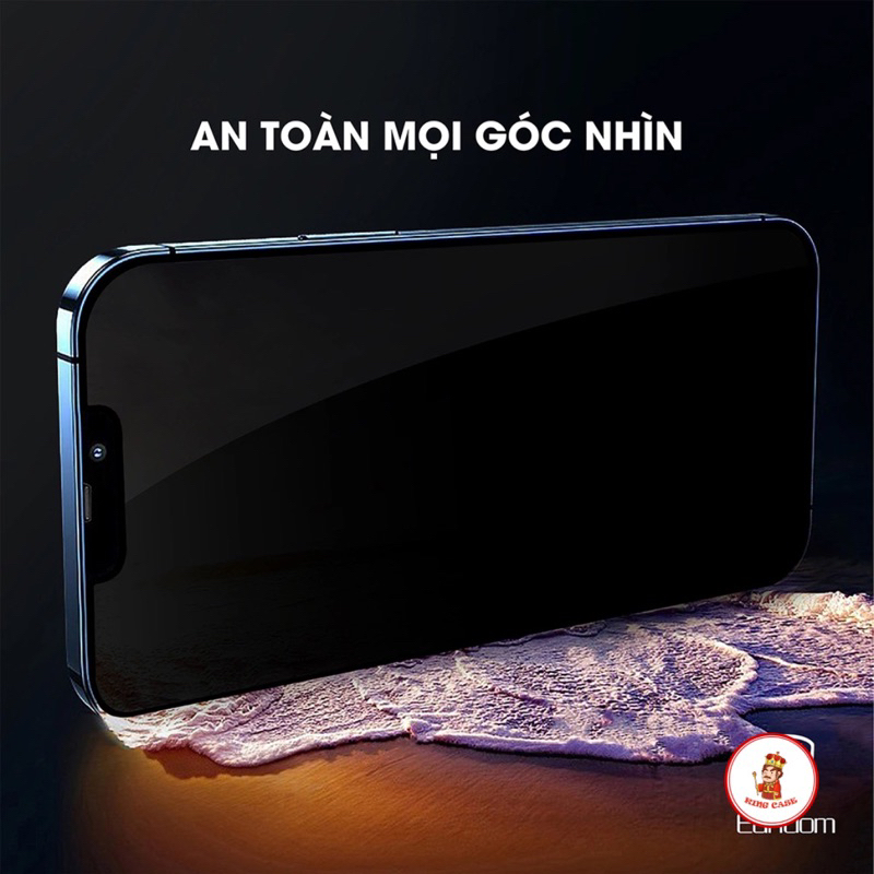 [Duy Thẩm S-Channel Review] Kính cường lực iphone chống nhìn trộm  EarIdom Asassin dành cho 14 13 12 11 Pro Max Xs Max X