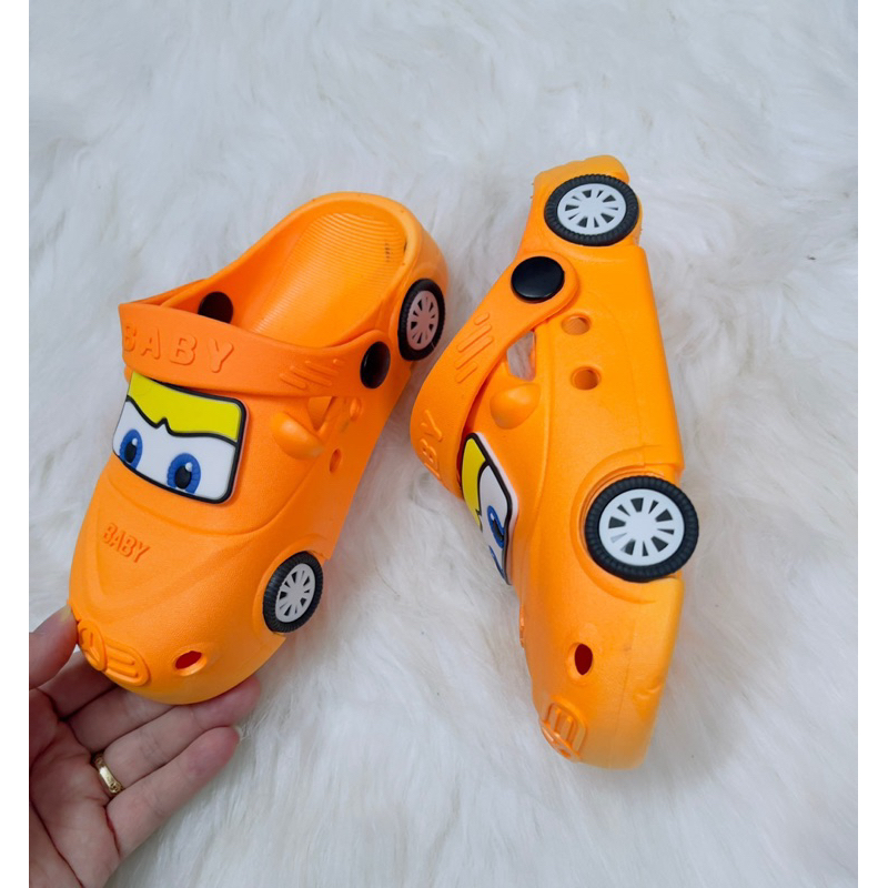 Dép sục ô tô trẻ em nam nữ siêu đẹp