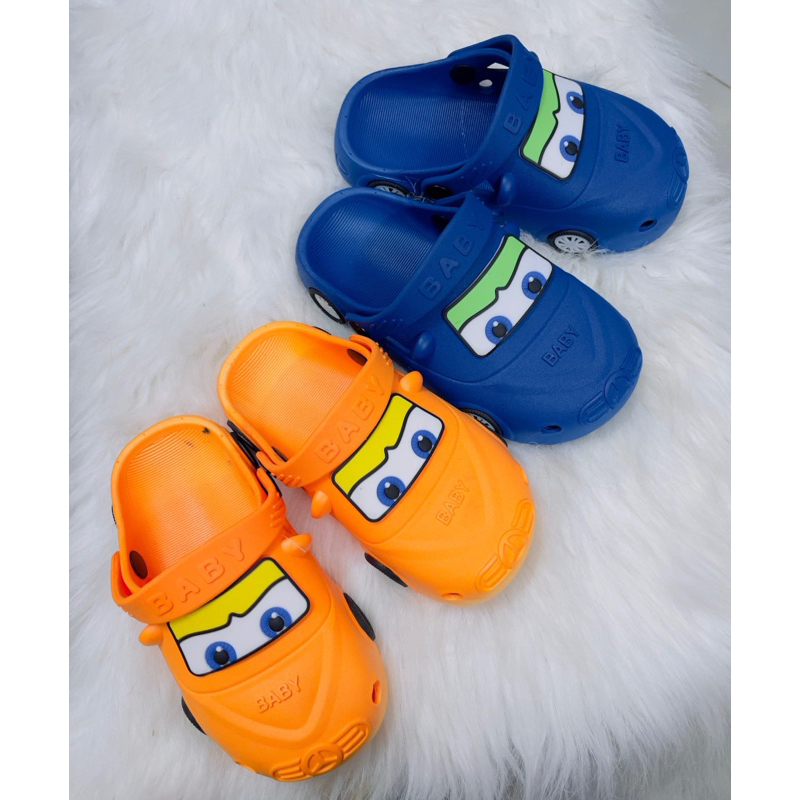 Dép sục ô tô trẻ em nam nữ siêu đẹp