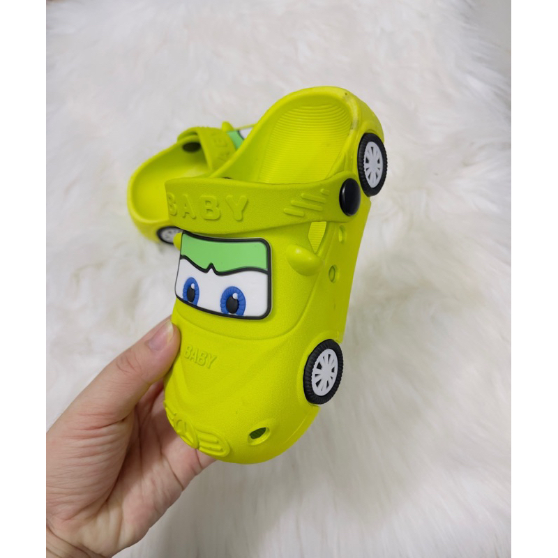 Dép sục ô tô trẻ em nam nữ siêu đẹp