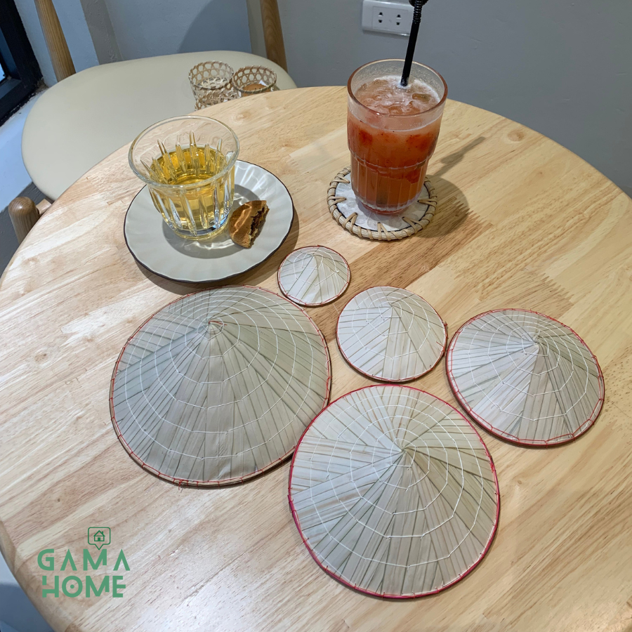 Nón lá mini cho bé trang trí phụ kiện trang trí chụp ảnh GAMA.HOME