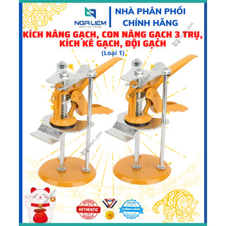 Đội gạch, Kích nâng gạch, Con nâng gạch 3 trụ, Kích kê gạch