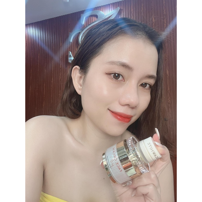 Face Lụa Sica, Face Silk Mini, Face Silk Cream Dưỡng Trắng Da kiềm dầu, Face Lụa Đa Chức Năng (hủ mini)