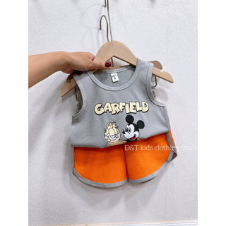 Bộ cotton sát nách GARFIELD (8-16kg)