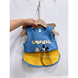 Bộ cotton sát nách GARFIELD (8-16kg)