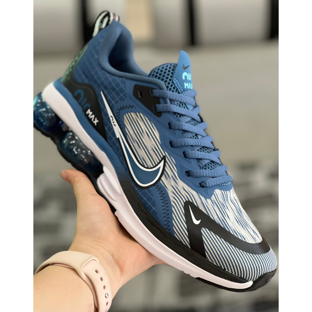 Giày Nam Đế Hơi Nike Air Max New 2023 - Blue/White