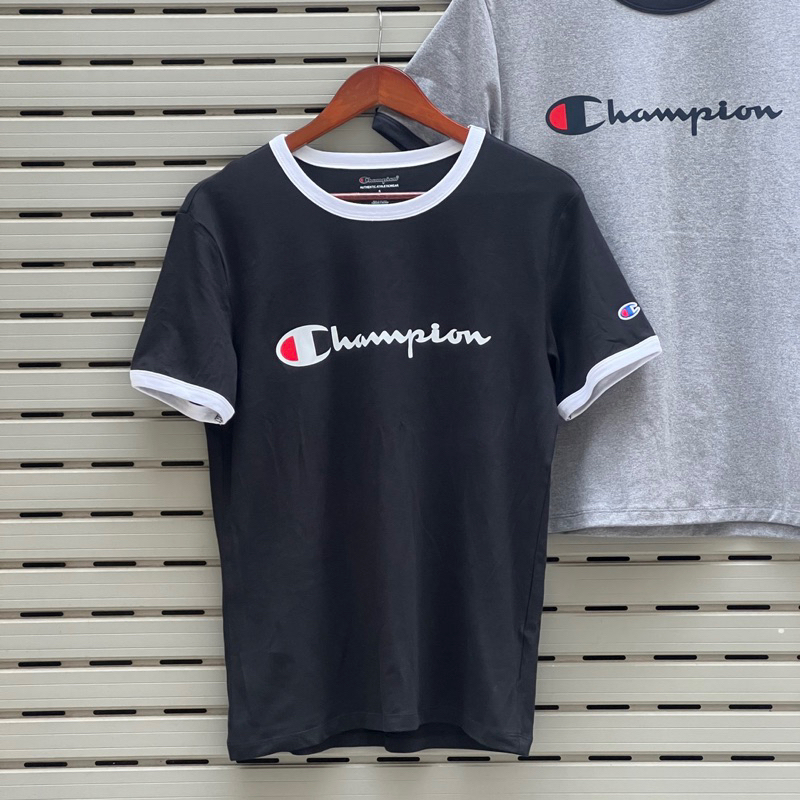 Áo Thun Cotton Champion In Logo Ngực