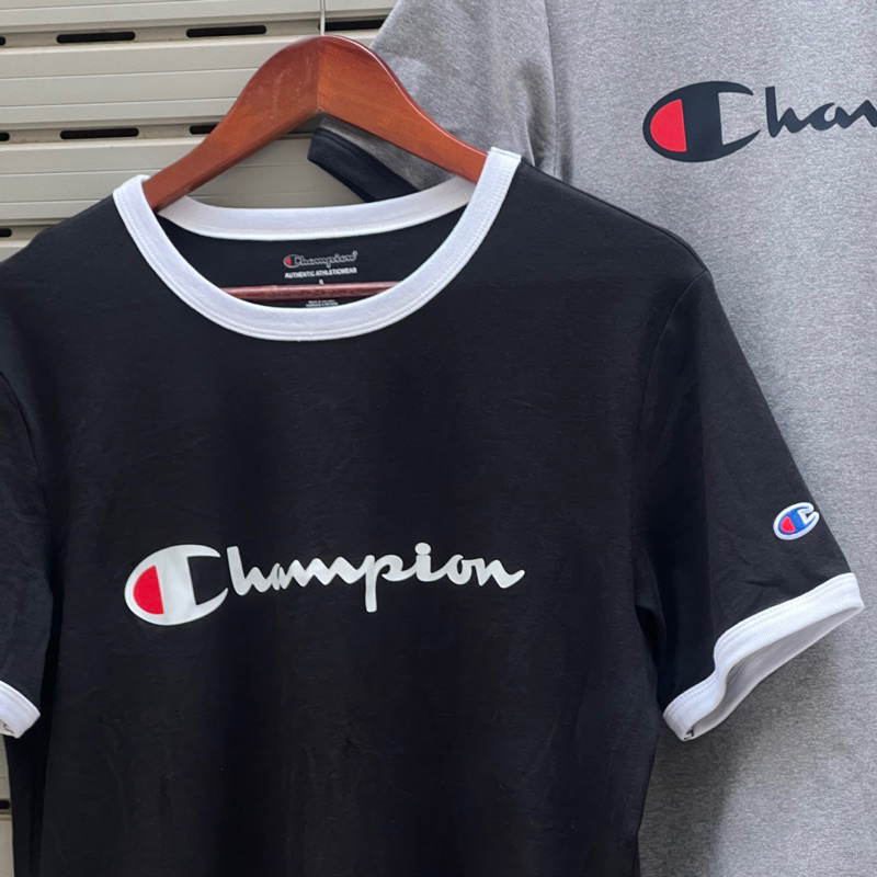 Áo Thun Cotton Champion In Logo Ngực