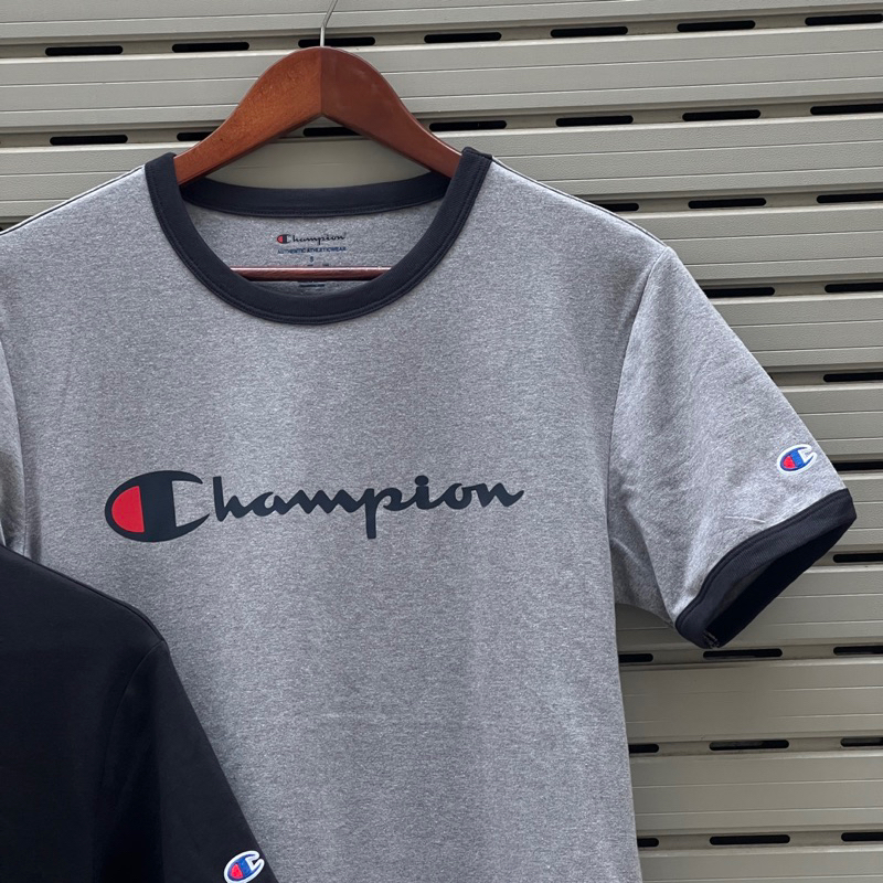 Áo Thun Cotton Champion In Logo Ngực