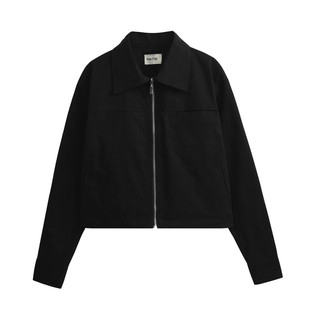 Áo khoác nam màu be/đen cropped jacket- stanclub