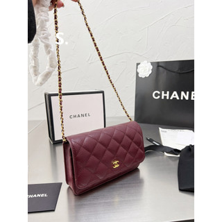 Túi cha neo woc sz19 màu đỏ mận