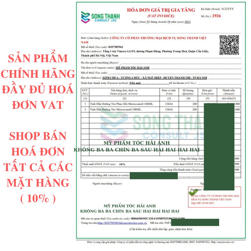 Tinh Dầu Dưỡng Tóc Phục Hồi Moroccanoil 100ML