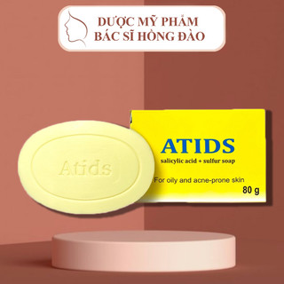 [CHÍNH HÃNG] Xà Phòng Tắm ATIDS Soap 80g - Giảm Mụn Lưng Giúp Làm Sạch - Cho Da Mụn Dầu - BS HỒNG ĐÀO