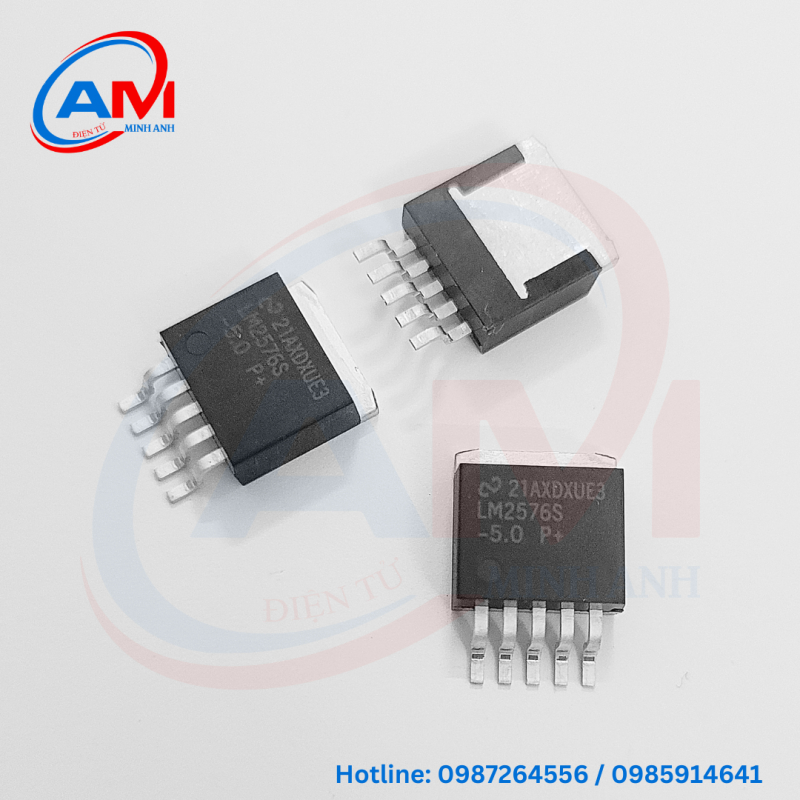 IC nguồn 2576 LM2576 LM2576S chân TO263 (5)
