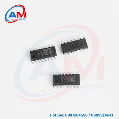 Chip Logic Sop74Hc4051D SOP16 74HC4051D SOP-16 74HC4051 SOP Chuyên Dụng