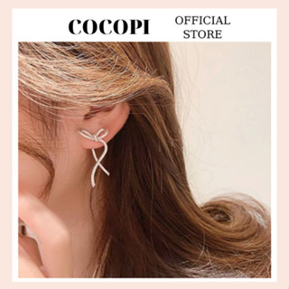 Bông tai, Khuyên tai nơ dáng dài hottrendy