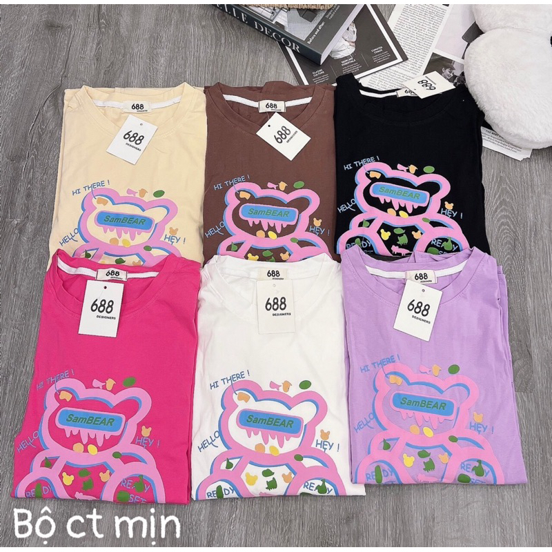 👉👉Bộ đồ mặc nhà hình gấu