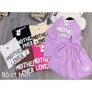 👉👉👉Bộ đồ mặc nhà chữ Motherlover