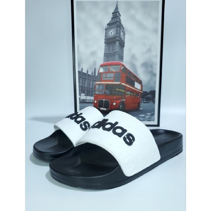 Dép quai ngang nam nữ unisex Pzara 018 in chữ ADIDA.S dép xăng đan thời trang hot trend 2023 PZARA STORE