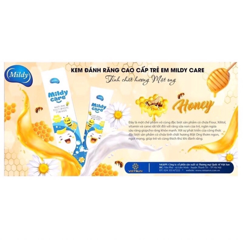 Kem đánh răng mildy care