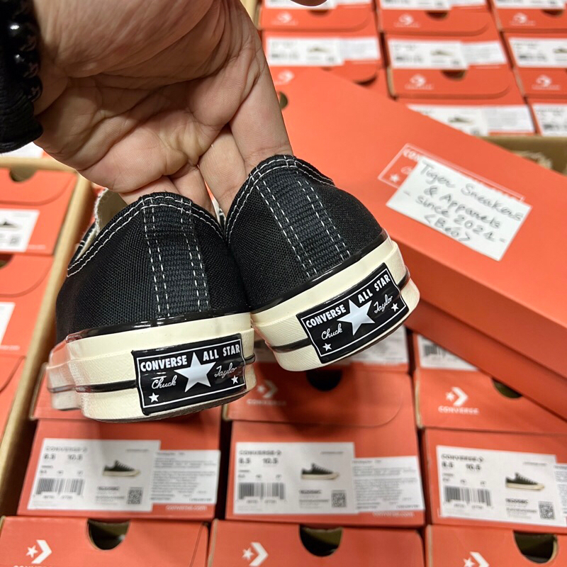 Tiger Sneakers - Giày Converse 1970s Black chính hãng | 162058C