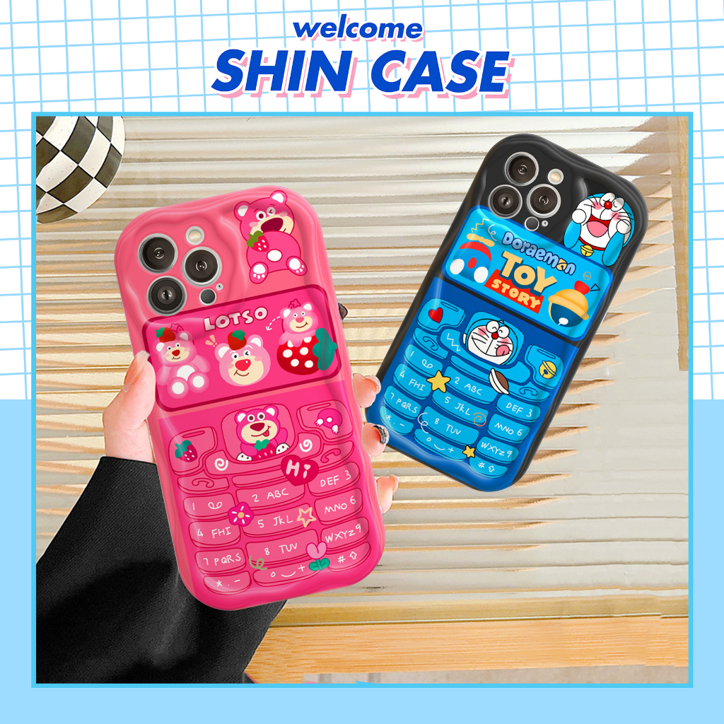 Ốp lưng iphone cạnh sóng nổi Cute Phone 6/6plus/6s/6splus/7/7plus/8/8plus/x/xs/11/12/13/14/pro/max/promax/plus/shin