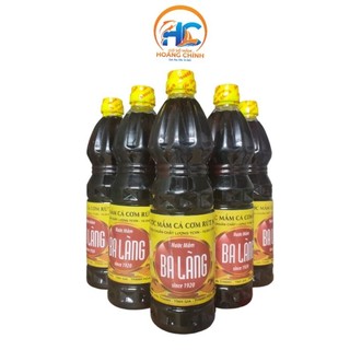 Nước mắm rút nỏ Ba Làng