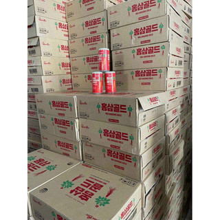 Nước uống Hồng sâm Gold Hàn Quốc 175ml, nước hồng sâm lon